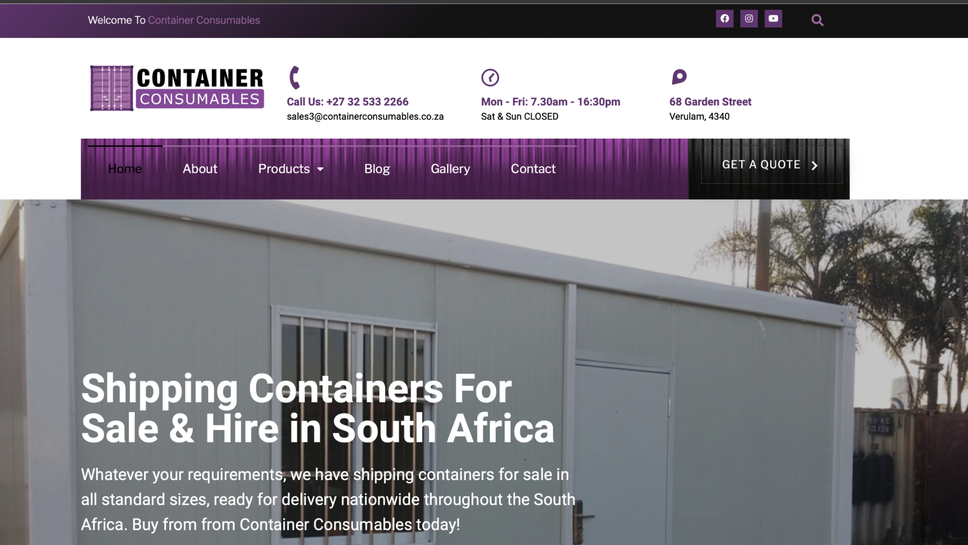 Container Consumables